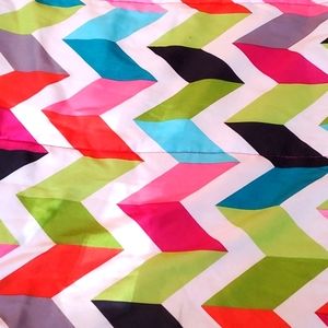 Twin BRIGHT Cheery Happy Colorful QUILT/SHAM